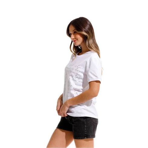 CAMISETA BLANCA GF1100907N000 GIRBAUD